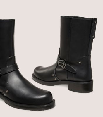 Stuart Weitzman,BOTTINE À ENFILER MAVERICK,Bootie,Cuir,Noir