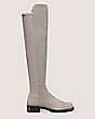 Stuart Weitzman,5050 BOLD BOOT,Boot,Suede,Flannel Gray,Front View