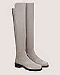 Stuart Weitzman,5050 BOLD BOOT,Boot,Suede,Flannel Gray,Angle View