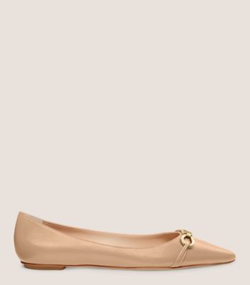 Stuart Weitzman,EMILIA SW SIGNATURE FLAT,,Front View