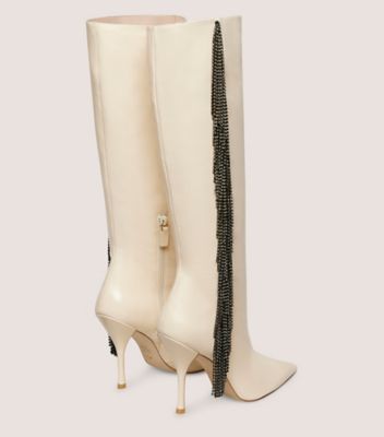 Diamond knee high boots sale