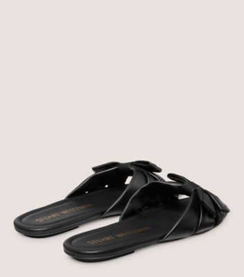 Stuart weitzman studio store leather slide