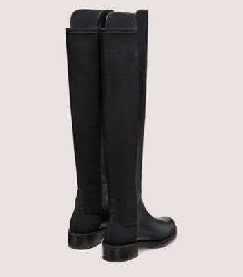 Stuart Weitzman,5050 BOLD BOOT,Rubber,Boots,Mixed Media,Casual,,Back View