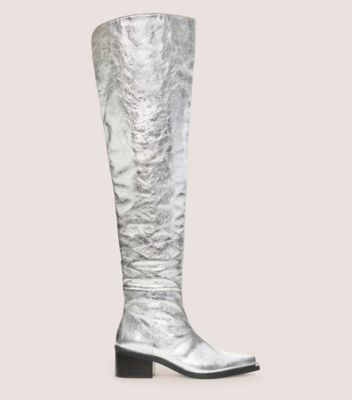 Scrunch knee high outlet boots