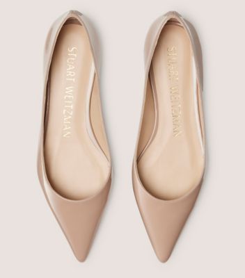 Stuart Weitzman,EMILIA FLAT,Flats,Casual,Beige,Top View