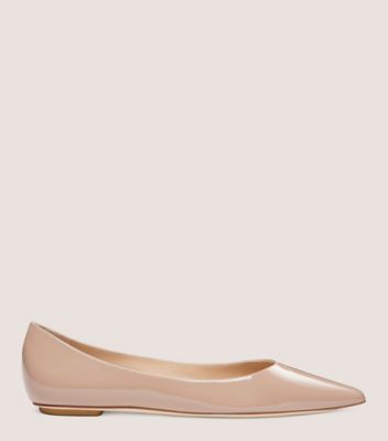 Stuart Weitzman,EMILIA FLAT,Flats,Casual,Beige,Front View