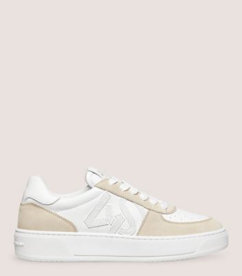 Louis Vuitton White/Pink Mesh Fabric and Leather Run Away Sneakers