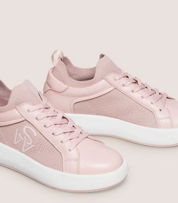 Stuart Weitzman,5050 PRO,Rubber,Lining Mesh,Casual,Logo,Mixed Media,Cushioned,Pull Tab,Casual,Blush,Detailed View