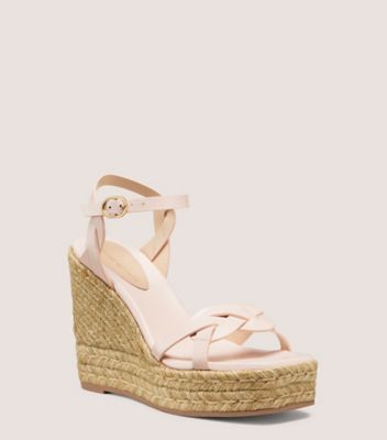Stuart Weitzman,Sandal,Cuir nappa,Rose Eau De Rose,Side View