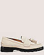Stuart Weitzman,ADRINA LOAFER,Loafer,Suede,Museline,Front View