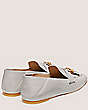 Stuart Weitzman,WYLIE SIGNATURE LOAFER,Loafer,Nappa Leather,Perla Light Gray,Back View