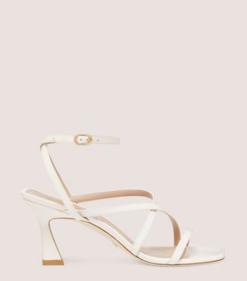 Alex Marie Halmar Multi Ankle Strap Leather Block Heel Sandals