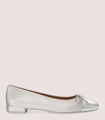 Eli1957 bow-detailing leather ballerina shoes - Grey