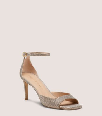 Stuart Weitzman,Sandal,Nouveau noir,Poudre,Side View