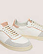 Stuart Weitzman,SW DERBY,Sneaker,Suede & nappa leather,Light Grey/White/Pink,Detailed View