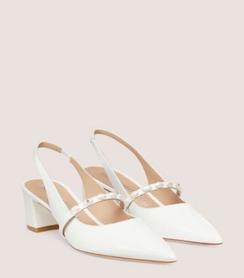 Pearlita 50 Block Slingback | Stuart Weitzman