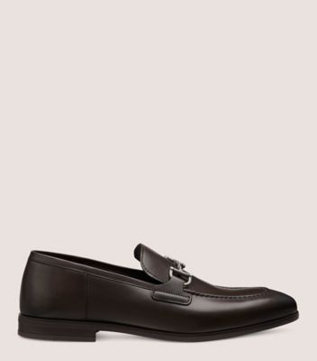 Shop Stuart Weitzman Simon Twistbit Loafer Men's In Dark Brown