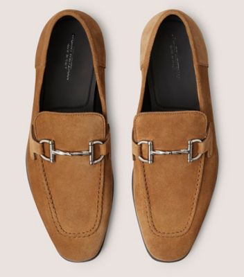 Stuart Weitzman,Loafer,Suède,Chameau,Top View