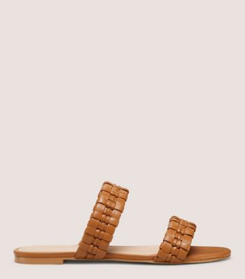 Stuart Weitzman Venice Slide The Sw Outlet In Almond