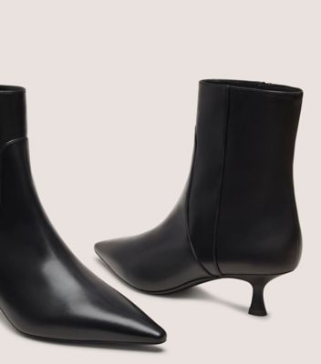 Stuart Weitzman,Bootie,NAPPA TRÈS BRILLANT,Noir