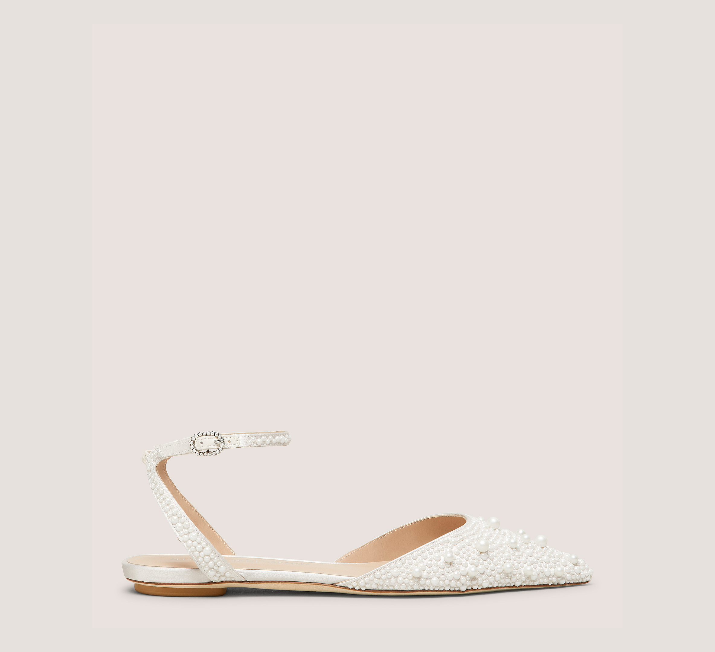 Stuart Weitzman Bliss Flats & Loafers In White