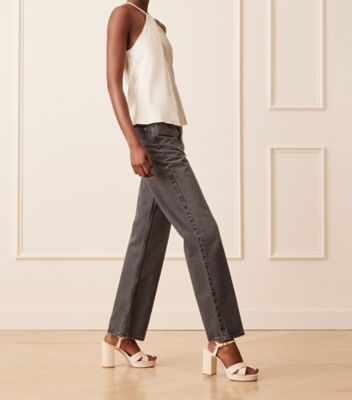 Stuart Weitzman,SANDALE À PLATEFORME DAYNA,Sandal,Cuir lisse,Coquillage,Shoe on tall model