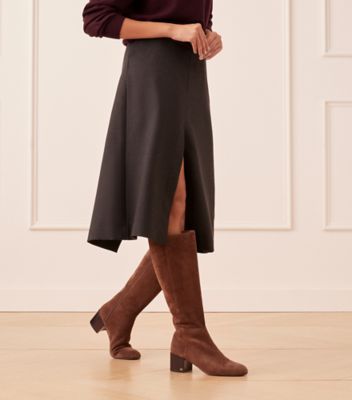 Stuart Weitzman,Boot,Suède sport,Espresso