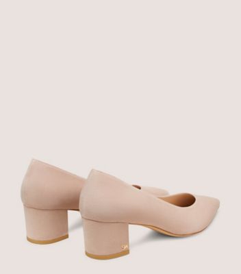 Stuart Weitzman,Pump,Suède,Taupe Dolce