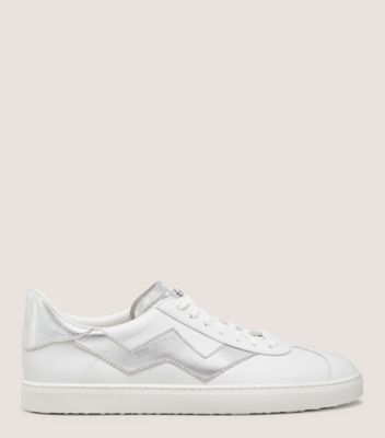 Stuart Weitzman,DARYL SNEAKER,Rubber,Casual,Color Block,Pull Tab,Casual,Multi Color,Front View