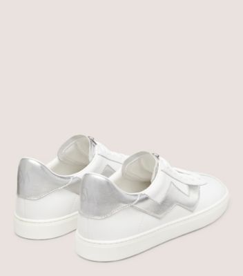 Stuart Weitzman,DARYL SNEAKER,Rubber,Casual,Color Block,Pull Tab,Casual,Multi Color,Back View