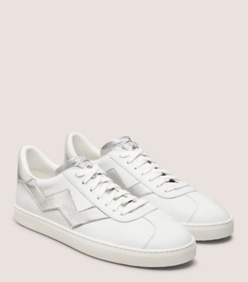 Stuart Weitzman,DARYL SNEAKER,Rubber,Casual,Color Block,Pull Tab,Casual,Multi Color,Angle View