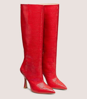 Stuart Weitzman,PARTON 100 BOOT,,Angle View