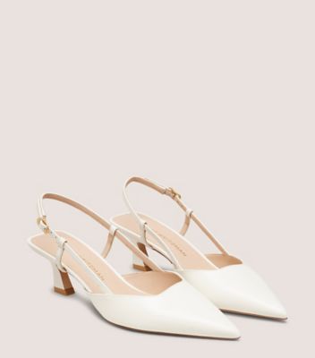 Stuart Weitzman,VINNIE 50 SLINGBACK,Pumps,Work,,Angle View