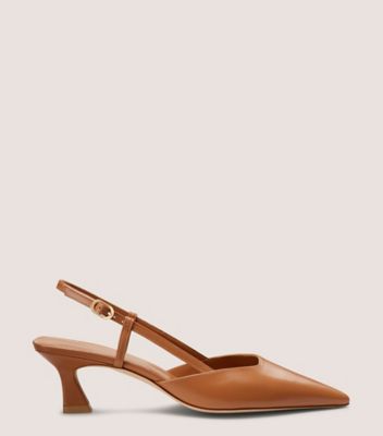 Stuart Weitzman,VINNIE 50 SLINGBACK,Pumps,Work,,Front View