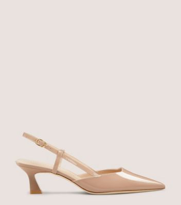 Beige slingback heels best sale