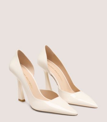 Stuart Weitzman,VINNIE 100 D'ORSAY PUMP,Pumps,Cocktail,,Angle View