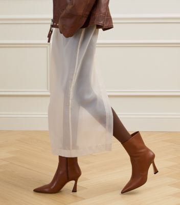 Stuart Weitzman,VINNIE ZIP BOOTIE 85,