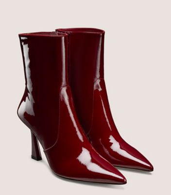 Stuart Weitzman,VINNIE ZIP BOOTIE 85,