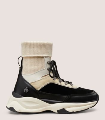 Stuart Weitzman,SW HIKER HIGH-TOP TRAINER,,Front View