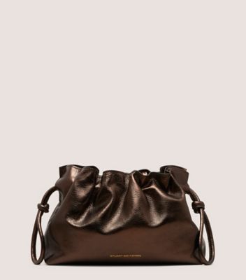 Stuart Weitzman,MIA MINI BAG,Brown,Front View