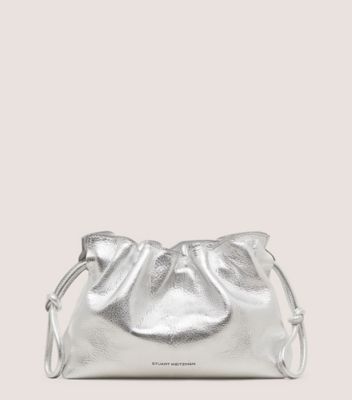 Stuart Weitzman,MIA MINI BAG,Metallic,Front View