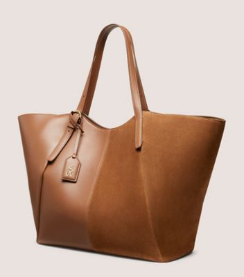 Stuart Weitzman,5050 GOGO TOTE,Brown,Side View