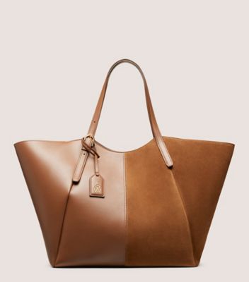 Stuart Weitzman,5050 GOGO TOTE,Brown,Front View