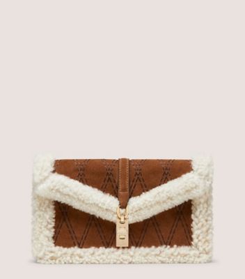 Stuart Weitzman,MILAN QUILTED CLUTCH,,Front View