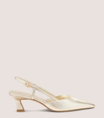 Stuart Weitzman,VINNIE 50 SLINGBACK,,Front View