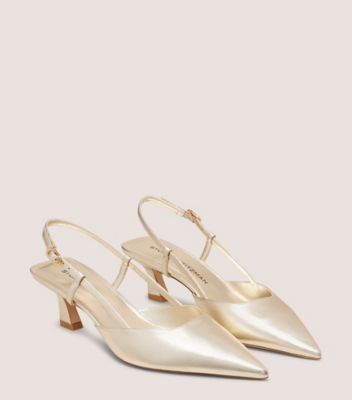 Stuart Weitzman,VINNIE 50 SLINGBACK,,Angle View