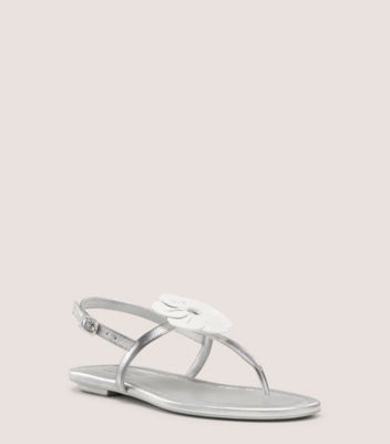 Stuart Weitzman,SW X SANDY LIANG T-STRAP SANDAL,