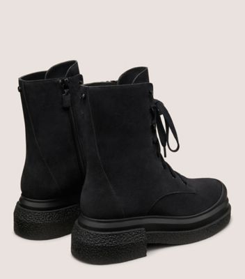 Stuart Weitzman,Suède sport,Noir,Back View