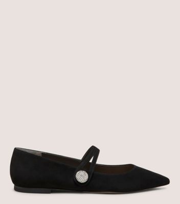 Stuart Weitzman,DEDE MARY JANE FLAT,,Front View