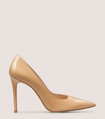 Beige patent leather heels hotsell